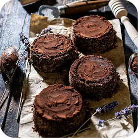 Cupcakes de chocolate